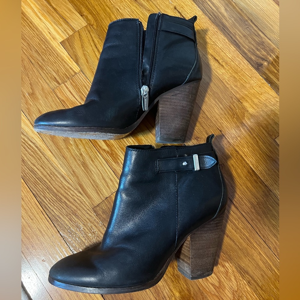 Coach Leather Booties
